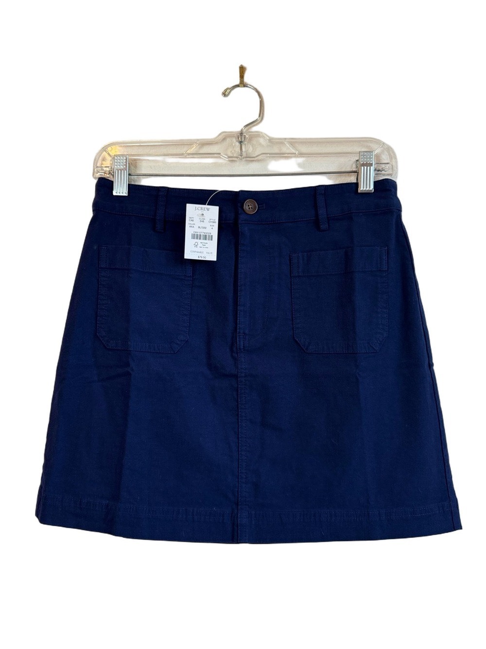 *NWT* J. CREW Chino Skirt